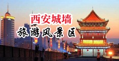 男人跟女人插b爽的视频中国陕西-西安城墙旅游风景区